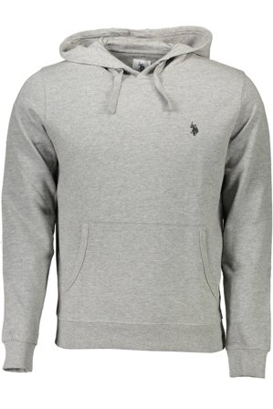 U.s. Polo Felpa Senza Zip Uomo Grigio
