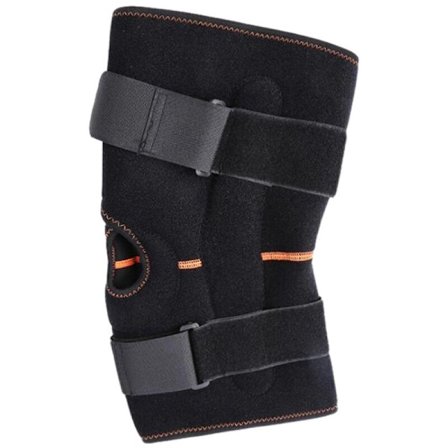 Universal Knæbeskyttere i Plast L/XL Stål Støttebånd Patella Puder Gratis Albue