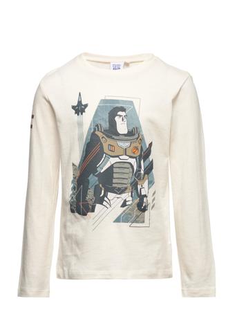 Long-Sleeved T-Shirt T-shirts Long-sleeved T-shirts Creme Toy Story