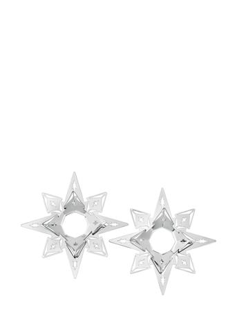 Lysmansjett Stjerne H3 Forsølvet 2 Stk. Home Decoration Christmas Decoration Christmas Accessories Multi/mønstret Rosendahl