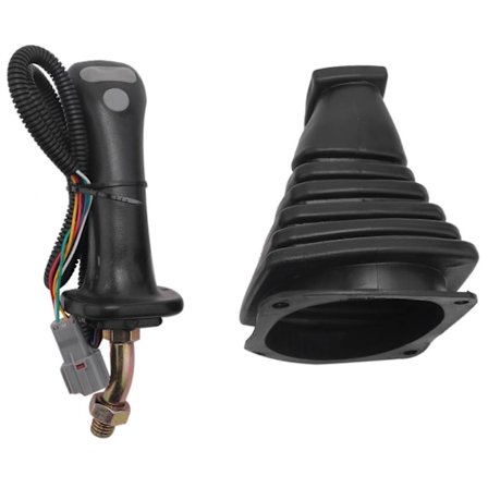3-knapps Gravemaskin Joystick Assy Håndtak Gear med støvdeksel for Doosan DX150 215 225 300 370-9C