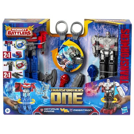 Transformers One Robot Battlers Optimus Prime vs Megatron