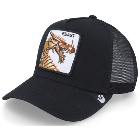 Goorin Bros. - Negro trucker Gorra - Hatstore Exclusive x The Beast Black Trucker @ Hatstore