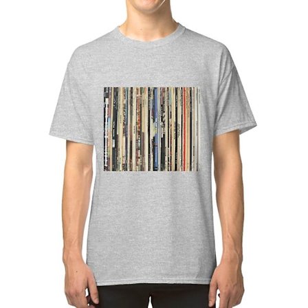 Klassisk Rock Vinylplader T-shirt