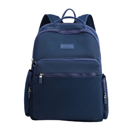 Muotireppu matkustamiseen ja vapaa-aikaan, vettähylkivä nylon unisex-laukku säädettävillä olkahihnoilla, kevyt ja kestävä koulureppu