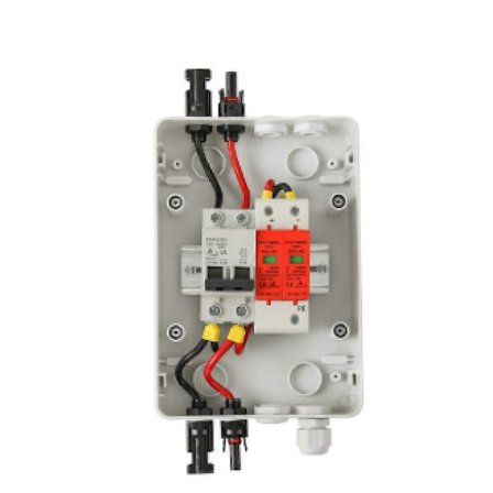 Overspændingsbeskyttelse PV solcelle samledåse DC afbryder 1000V 32A 1 streng