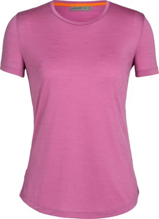 Icebreaker Women's Sphere II Short Sleeve Tee Women short-sleeved sweaters Pink L