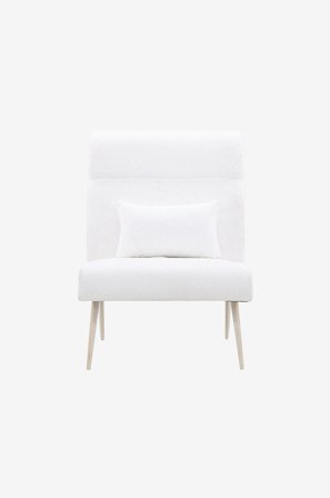 Venture Home - Fåtölj Bloom - Vit - Fåtöljer - Från Homeroom