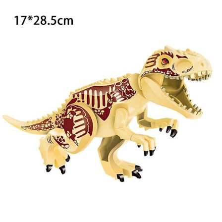 Jurassic Dinosaur World Series Building Blocks Triceratops Big Figures|blocks