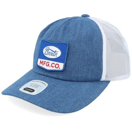 Brixton - Ble trucker Czapka Z Daszkiem - Phillips Np Hat Denim/White A-Frame Trucker @ Hatstore