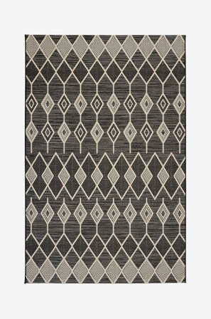 Mattbolaget - Teppe Houston - Svart - Utendørstepper - 160X230 - Fra Homeroom