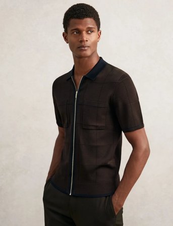 Reiss Baxter - Brown - M