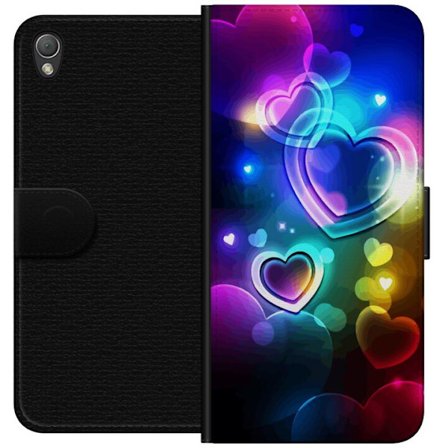 Kompatibelt Lommeboketui til Sony Sony Xperia Z3 NeonKjærlighet