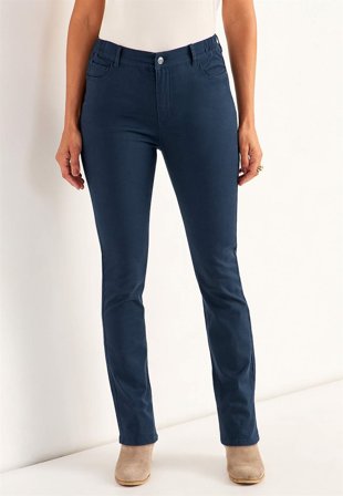 Cellbes of Sweden - Jeans med resårmidja - marin - för damer - 52R