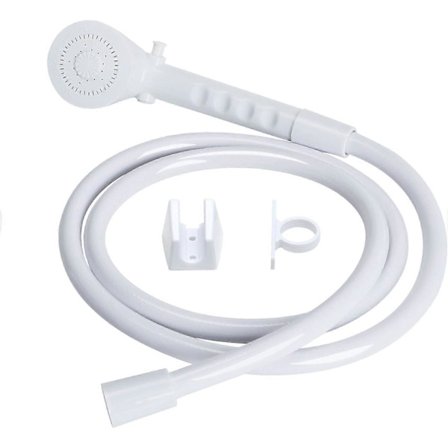 Brusehoved med slange - Ikke-metallisk udendørs brusesæt udskiftning med pause LMR
