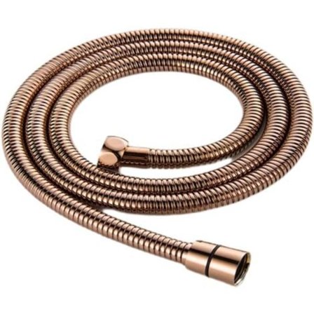 Dusch slang Dusch slang Dusch slang tillbehör Rostfritt stål Elektropläterad Handdusch slang - Roséguld