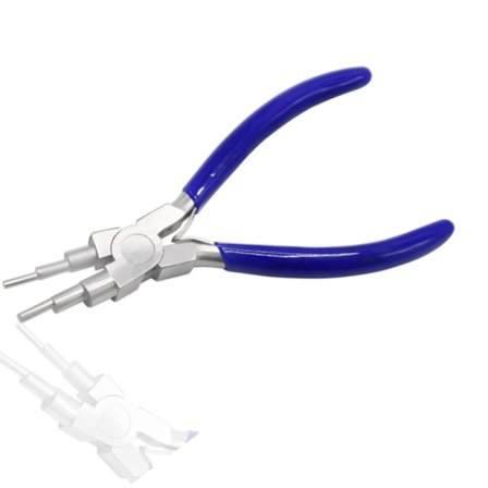 Trådbøjningstænger - Skab nemt 6 størrelser af ringe og åbne løkker, diameter 2-10 mm - længde 150 mm - polerede stålspidser for et behageligt greb.