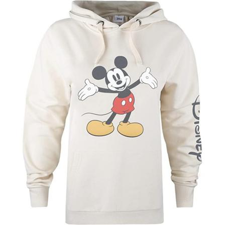 Disney Dam/dam Hoodie Med Öppna Armar Pigg Mus L Stone