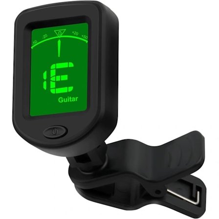 Guitar Tuner Ukulele Bas Violin Tuner Clip med guitar tuner, ukulele, tolv flydende temperamenter