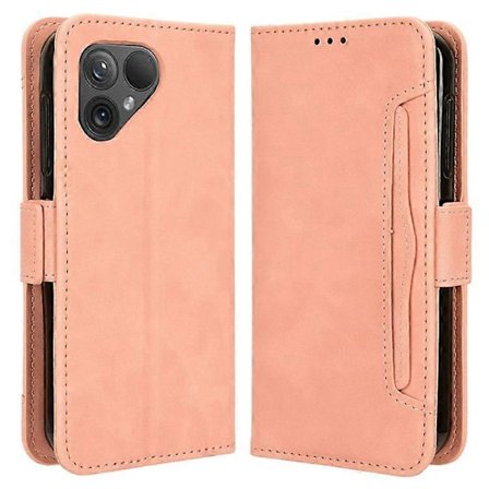 Kompatibelt etui til Fairphone 5 Anti-ridse Folio Flip PU Læder Pung Etui