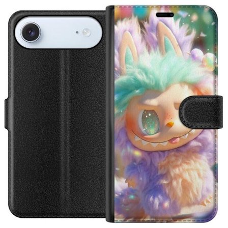 Kompatibelt Plånboksfodral till Apple Apple iPhone 17 Air Söt fantasikaraktär med fluffig päls, pastellfärger och kawaii-stil, lekfull illustrati