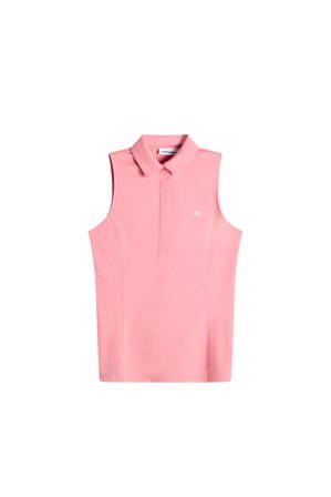 J.Lindeberg - Dena Sleeveless Polo - Golf - Pink - Women - L