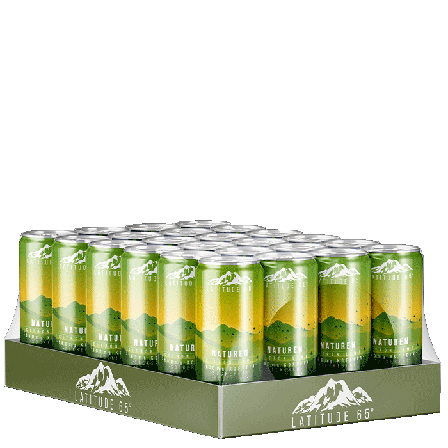 24 x Latitude 65 Energiajuoma 330 ml