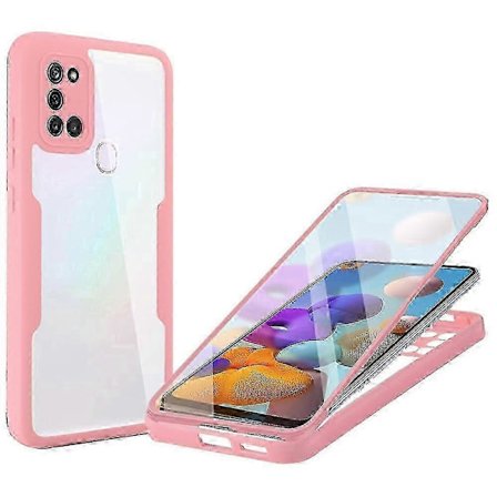 Galaxy A21s Stødsikkert Cover - 360° Fuld Dækning Akryl + TPU Beskyttende Telefoncover