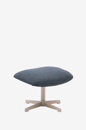 Kave Home - Fotstöd - jaspe - Blå - Fotpallar & puffar - Från Homeroom