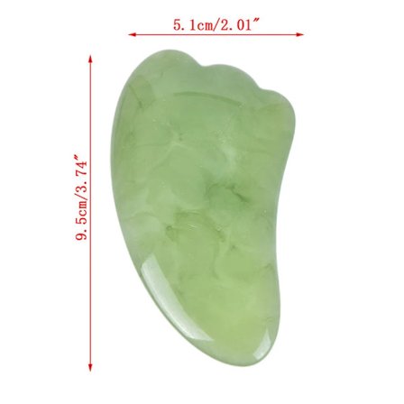 Naturlig harpiks Guasha skrapemassasje skrape ansiktsmassasje GuaSha brett Akupunktur øyepleie SPA massasje