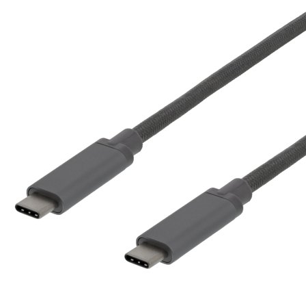 Deltaco USBC-1362 - USB type C-kabel - USB-C til USB-C - 1 m
