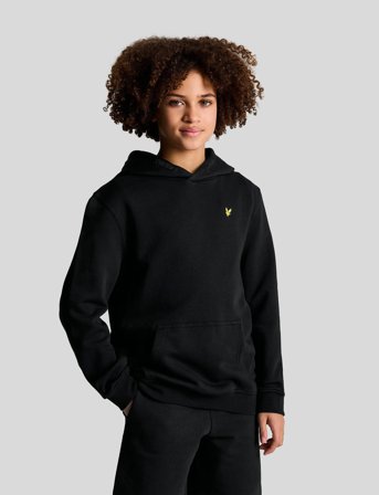 Lyle & Scott Pullover Hoodie - Black - 152-158