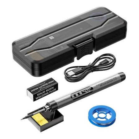 Elektrisk loddebolt 200°C - 450°C Justerbar temperatur Digital skjerm Elektronisk sveiseverktøy