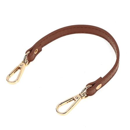 28cm Håndveskestropp Lærhåndtak Veskestropp Håndvesker Beltestropp Vesketilbehør DB Brown