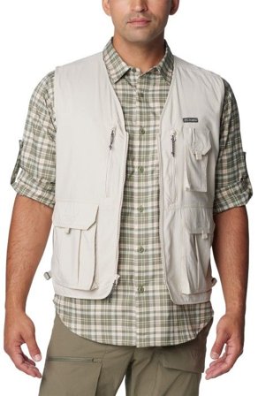 Columbia M's Silver Ridge Utility Vest Dark Stone