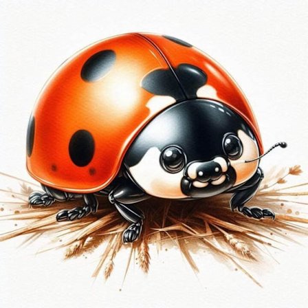 Nyckelpiga Affisch A4