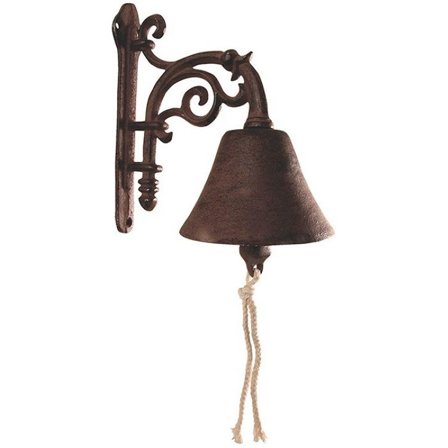 GardenLife Dørbjelle i metall, Blomst