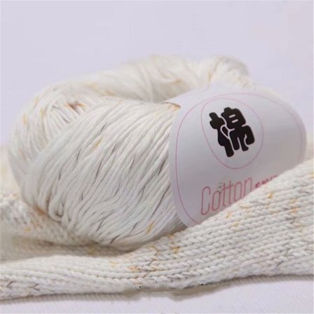 Bomullsgarn Mjölk Bomull 37 37