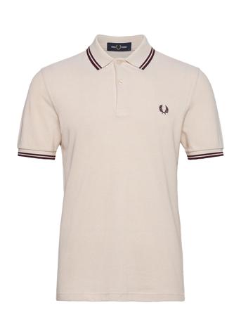 Twin Tipped Fp Shirt Polos Short-sleeved Fred Perry