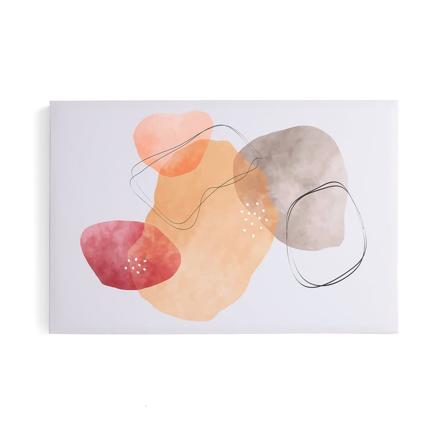 Akustikpanel IMAGE, kunst, 1200x800 mm, orange