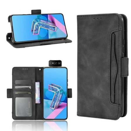 Zenfone 8 Flip Wallet Case PU Læder 6-SLOT Winston V3
