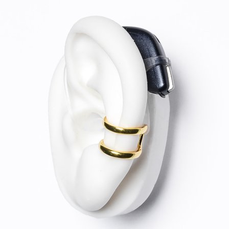 Double Safety Ring Gold