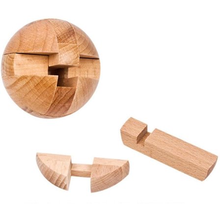 Trepuslespill Magisk Ball Hjernepuslespill Stor Ball Lås Logikkpuslespill