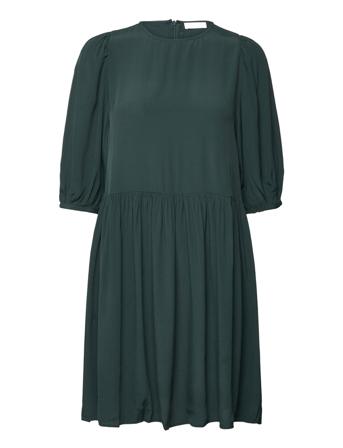 2Nd Persimmon Tt - Viscose Crepe Kort Kjole Grøn 2NDDAY