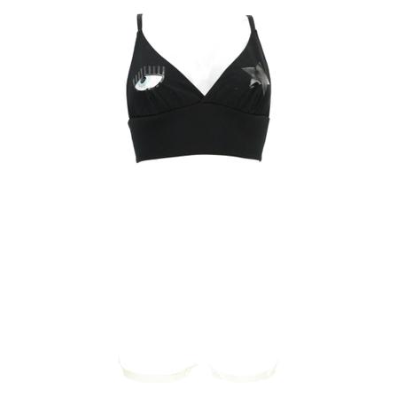 Chiara Ferragni Collection Bras svart, Dam Hela set, Dam, Storlek: M