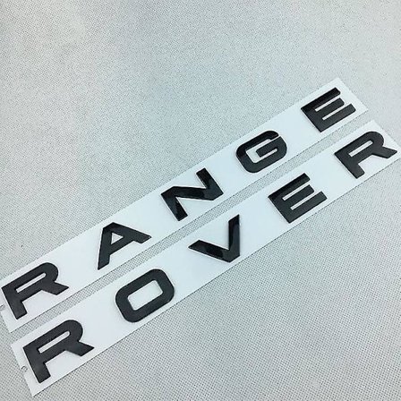 Lämplig för Land Rover-logotyp Range Rover Range Rover Evoque Hood-logotyp Land Rover engelska brevklistermärke