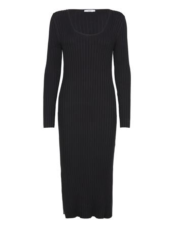 Cc Heart Elena Knit Dress Black Coster Copenhagen