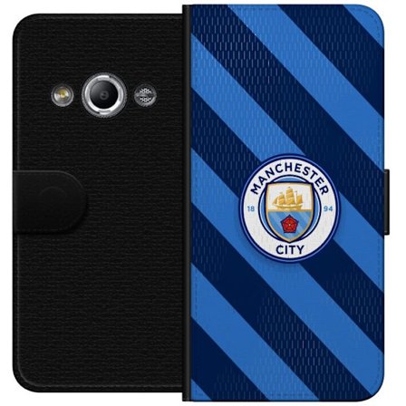 Yhteensopiva Lompakkokotelo Samsung Galaxy Xcover 3 Blue Ship Emblem
