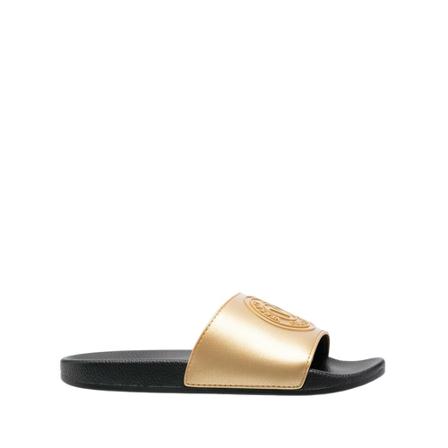 Versace Jeans Couture, Sandals Zwart, Dames, Maat:36 EU