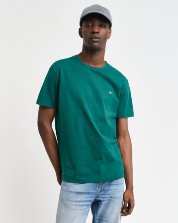 GANT Herren Regular Fit T-Shirt (XXXL) Grün